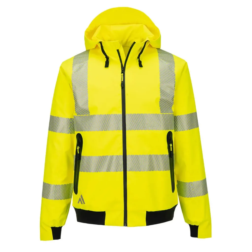 [KX315YERS] KX3 Sport Hi-Vis Regenpilotjacke (Gelb, S)